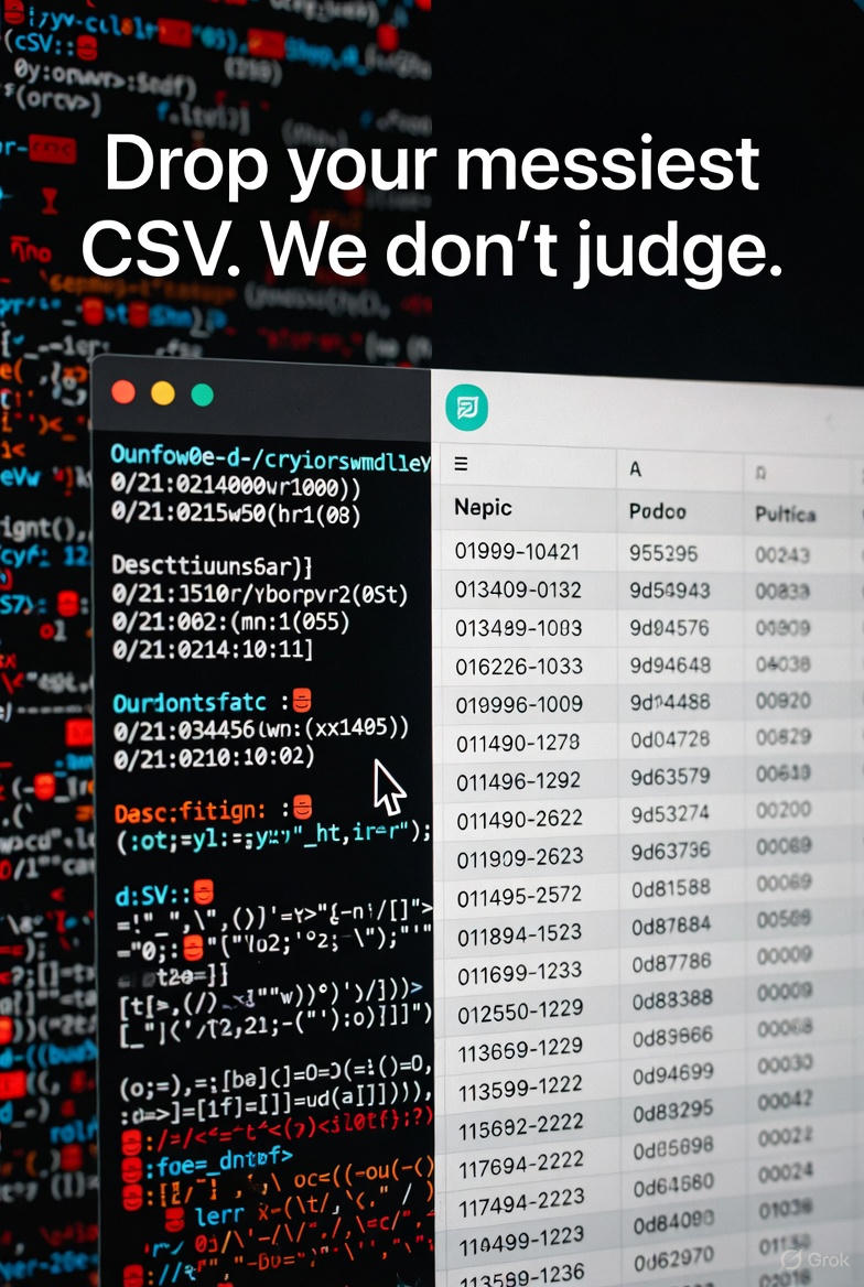 Smart CSV - Clean CSV imports in seconds | Auto-fix dates, phones, encoding